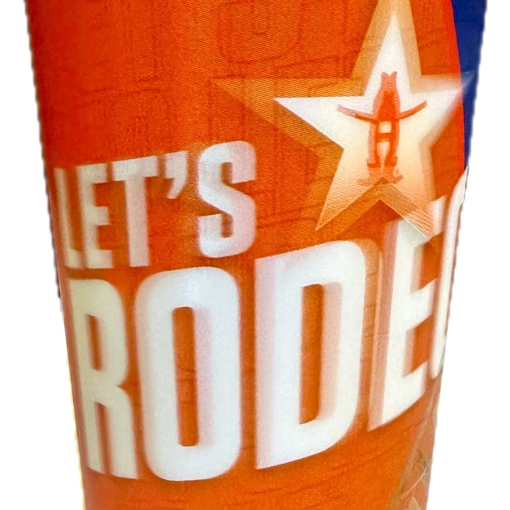 HOUSTON LIVESTOCK SHOW RODEO SOUVENIR DRINK BEVERAGE CUP TUMBLER JOURNEY CONCERT - Picture 2 of 7